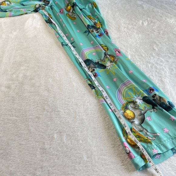 Briefly Stated Pants PJs Unicorn Pug Dog Cat Narwhal Battle EPIC Rainbow Size L - Picture 11 of 15